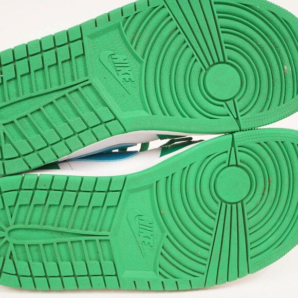 Nike Air Jordan 1 Low Women's 7 Lucky Green/Aquatone-White Sneaker DC0774 304 - Picture 8 of 11
